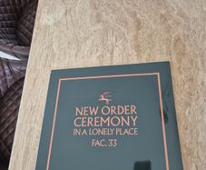 New Order Ceremony In A Lonely Place