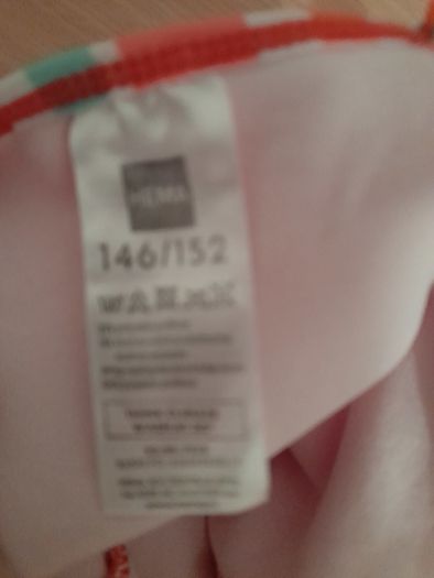 Girls swimsuit set, size 146-152