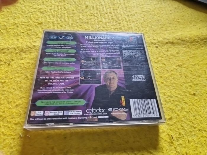Who Wants to be a Millionaire 2nd Edition PlayStation1 Ps1 PlayStation2 Ps2 Games Original