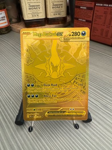 Mega Darkrai ex 120/084 Gold Holo Hyper Rare