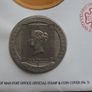 Penny Black Queen Victoria coin stamps vintage cover Isle of Man Image 2