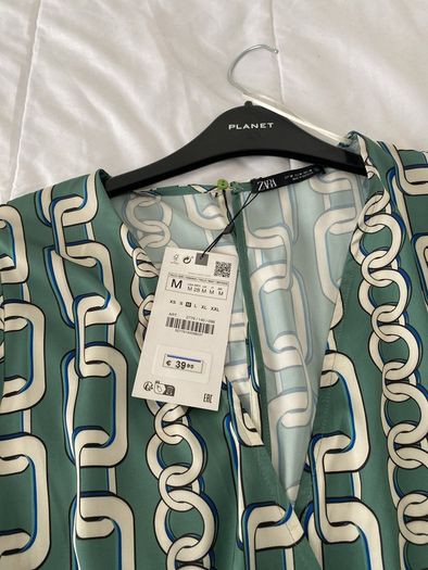 zara dress new with tags