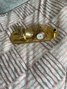 Vintage Egyptian desk clock