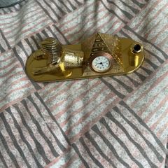 Vintage Egyptian desk clock