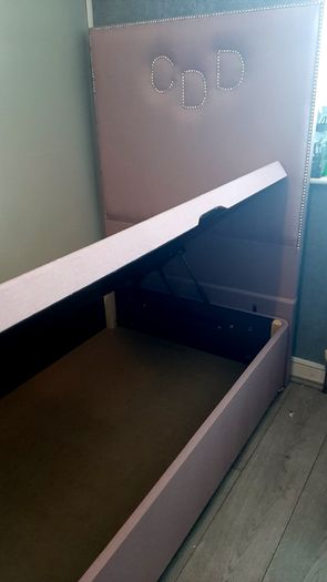 ottoman lift up bed frame and headboard