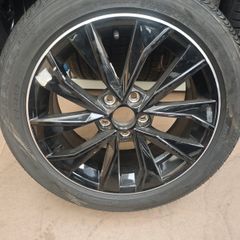 Brand new alloy wheels and tyres