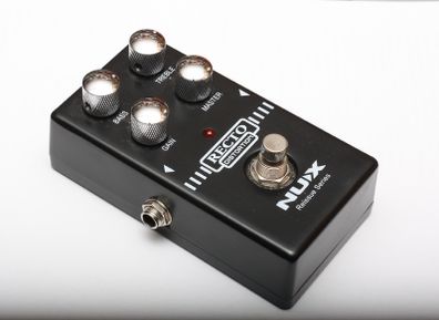 Nux Recto Distortion Guitar Effects Pedal