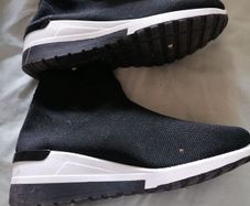Black casual shoe boot UK 6