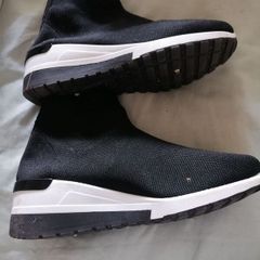 Black casual shoe boot UK 6