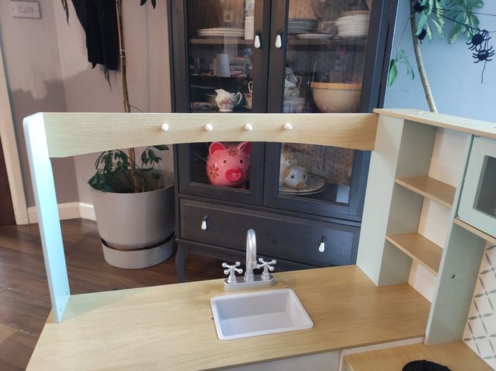 Kids wooden kitchen