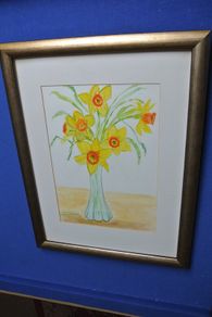 Beautiful Professionally Framed Picture - Daffodils