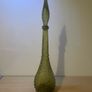 Retro vintage Empoli Italian genie pimple pattern design bottle c1960 Image 2