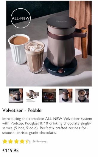 Hotel Chocolat Velvetiser