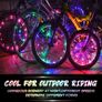 NEW SALE | 2 Tyre Pack High Brightness LED Bike Wheel Accessories Outdoor Toys for Boys Girls Waterproof Image 2