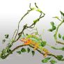 Reptile Plants, Terrarium Hanging Plant Vines Artificial Leaves Reptile Hide, Leopard Gecko Tank Accessories, Terrarium Decorations for Bearded Dragon Lizard Snake Geckos Chameleon (FREE POSTAGE) Image 5