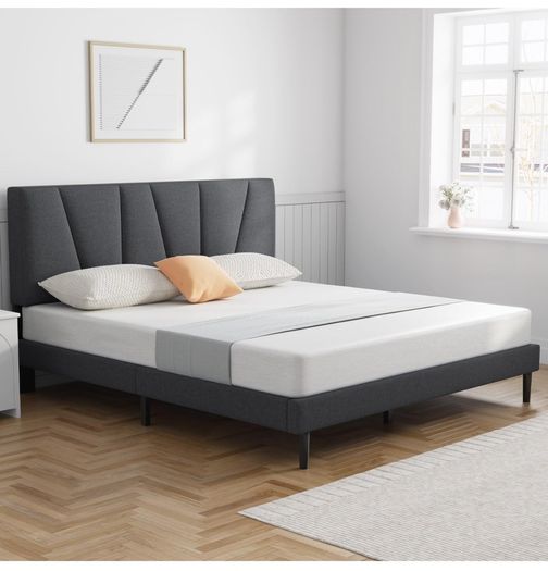 Double Bed Frame Upholstered