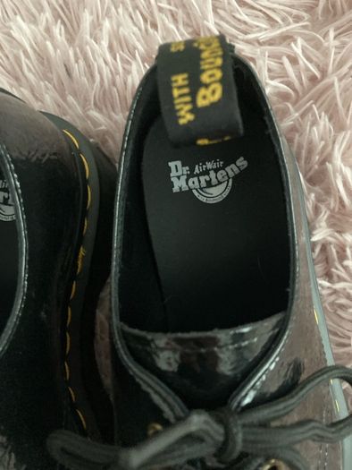 Dr Marten patent leather shoes