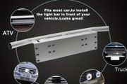 Universal Spotlight Frame Car Auxiliary Lamp Light &amp; Off-Road License Plate Light Modification