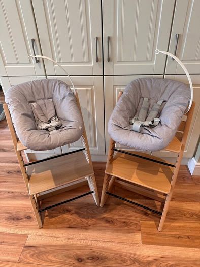 Tripp Trapp High chairs x 2 for sale - 280 each