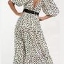 mango maxi polka dot dress Image 3