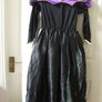 SALE! Girls' Halloween Witch Dress with Hat and Bag Image 6