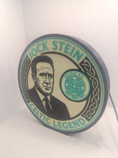 Jock Stein Celtic Lightbox