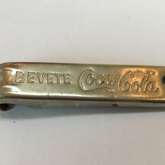 Coca Cola Metal bottle opener Italian Bevete