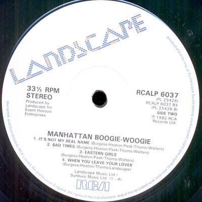 Landscape  Manhattan Boogie-Woogie