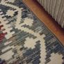 large kilim effect rug 240 x 330cm Image 5