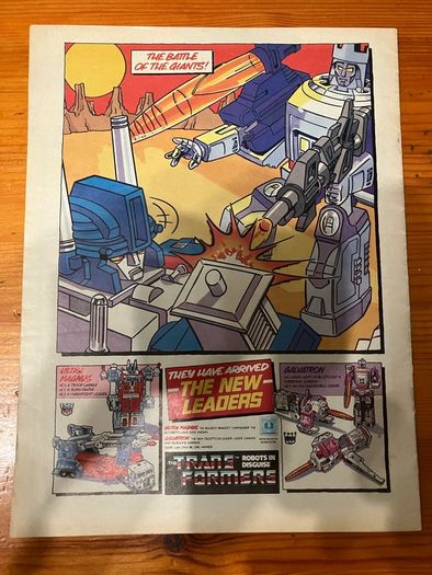 Comic: 'The Transformers' no. 77 (6th September 1986)