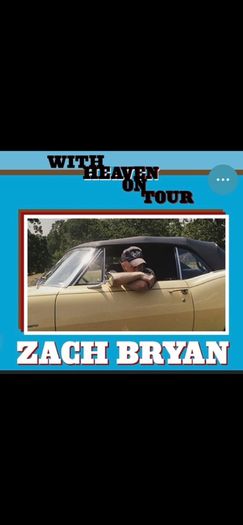2 seated Zach Bryan tickets