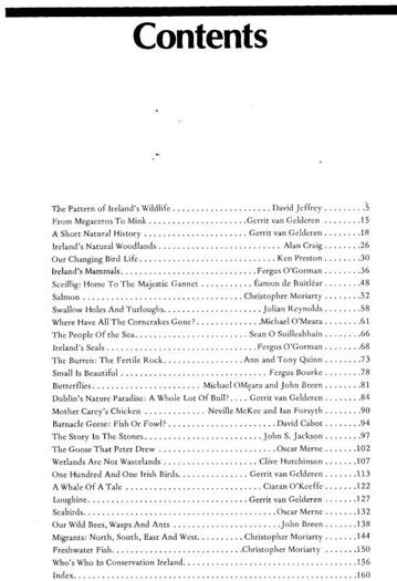 The Irish Wildlife Book  (Very Rare)