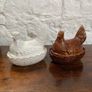 Pair of Portmeirion pottery hen tureens. Image 9