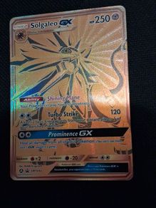 pokemon card : solgaleo Gx SM104a