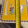 SET OF 2 Vintage Hand Made Smaltotechniki WALL HANGING Colorful Ceramic . Image 5