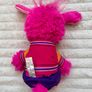 Scruff-A-Luvs Pink Puppy Dog Soft Plush approx. 23 cm. Used Dirty Please see photos Image 9