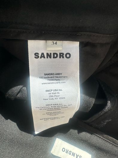Sandro high waist trousers