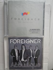 Foreigner CDs Collection: The Definitive / Acousitique.