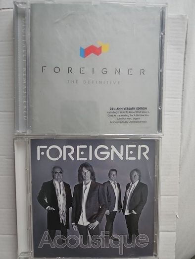 Foreigner CDs Collection: The Definitive / Acousitique.