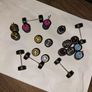 hotwheels rubber custom wheels 10 different colours and styles Image 2