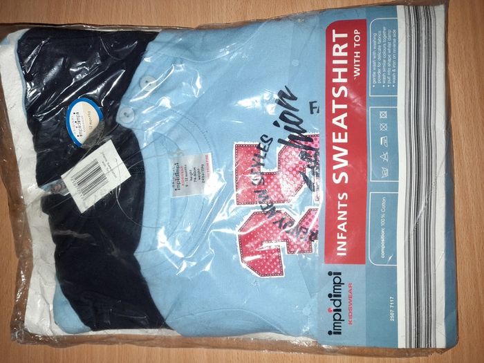 Baby girl tops x2, 9-12 months