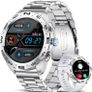 Smart Watch with Answer/Make Calls, 2022 1.32'' HD Touch Screen Fitness Tracker with Heart Rate Sleep Monitor 20 Sports Modes IP68 Waterproof Pedometer,Bluetooth Men's Smart Watches for Android iOS AVAILABLE IN BLACK/SILVER (FREE POSTAGE) Image 2