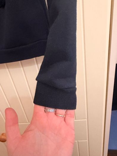 Black whistles sweatshirt