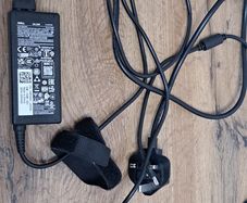 Genuine Dell 65W Laptop Charger / Power Adapter (19.5V, 3.34A, 4.5mm)