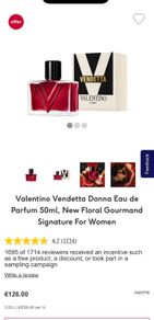 VALeNTINO Vendetta latest release parfum for her