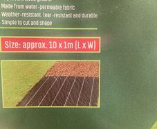 Weed control fabric