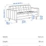 IKEA LANDSKRONA Leather Sofas 2&3 seater Image 3