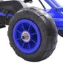 Pedal Go-Kart with Pneumatic Tyres Blue Image 7