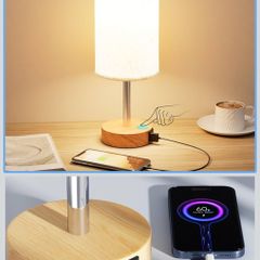 Touch Table Lamp & charging port