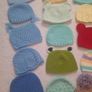 Handmade newborn baby hats Image 2